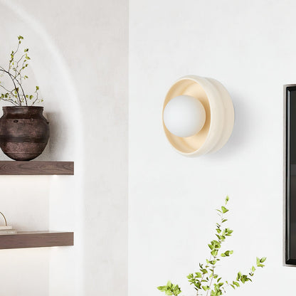 Rynx | Modern Striped Simple Ceramic Wall Lamp