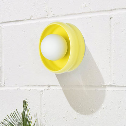 Rynx | Modern Striped Simple Ceramic Wall Lamp