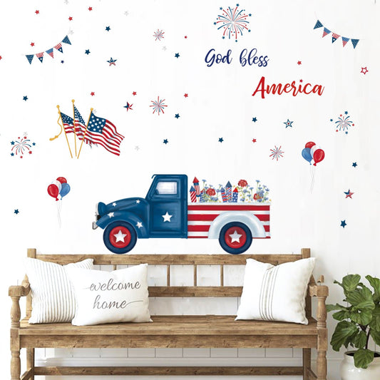Rynx | God bless America wall sticker