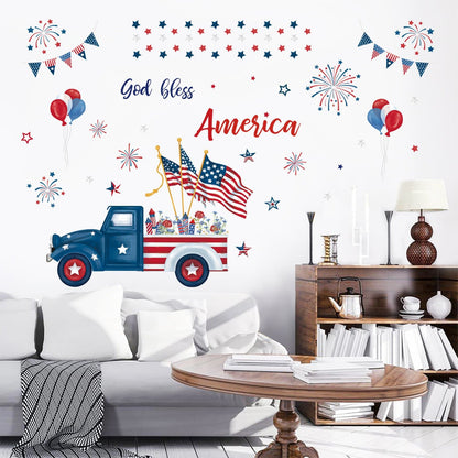 Rynx | God bless America wall sticker