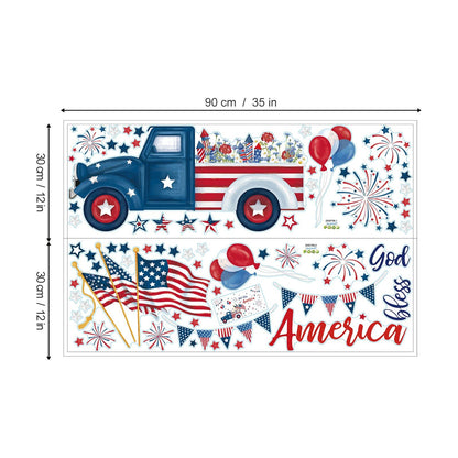 Rynx | God bless America wall sticker