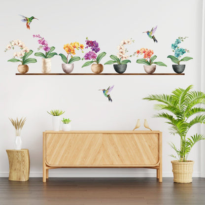 Rynx | Orchid flower wall sticker