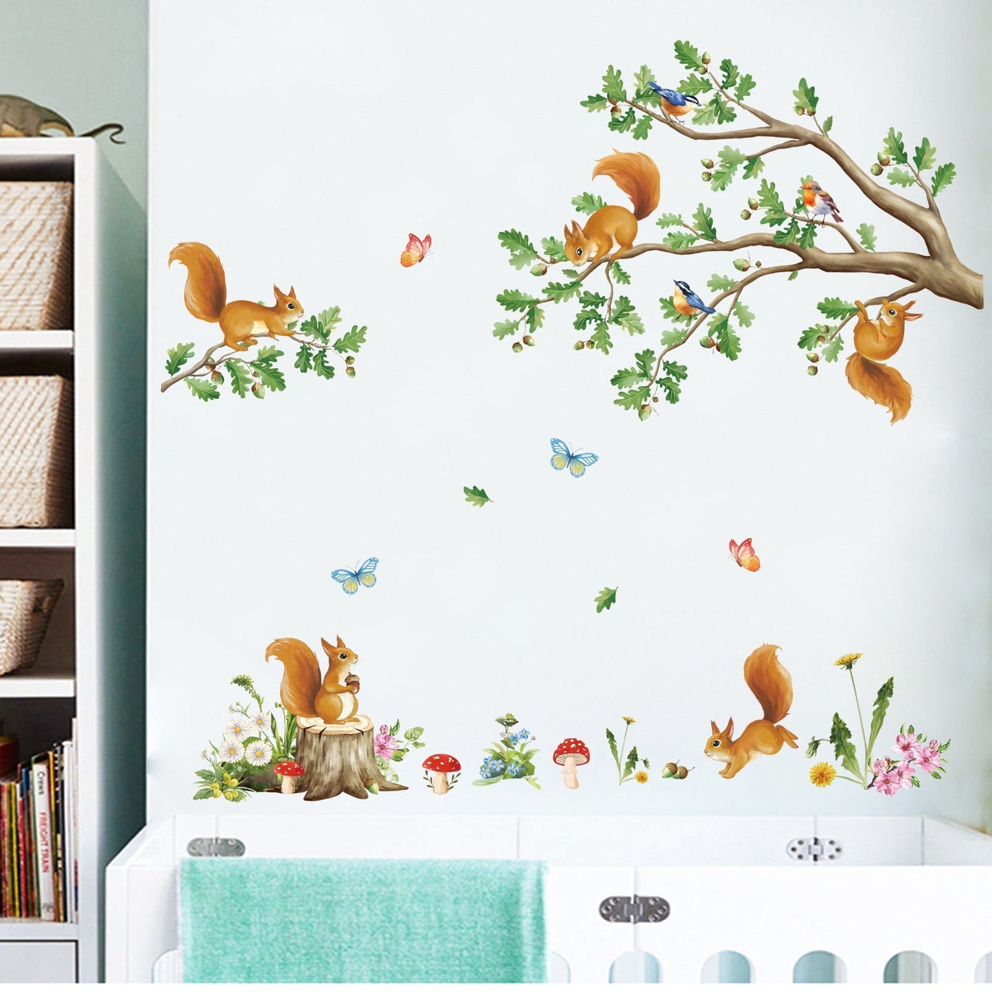 Rynx | Forest animals wall stickers decorations