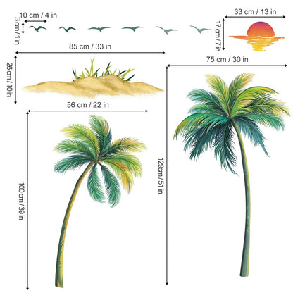Rynx | Palm tree wall sticker