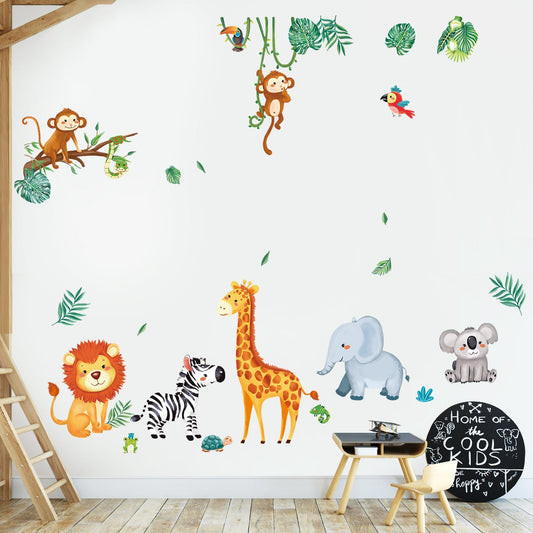 Rynx | Jungle animals wall stickers