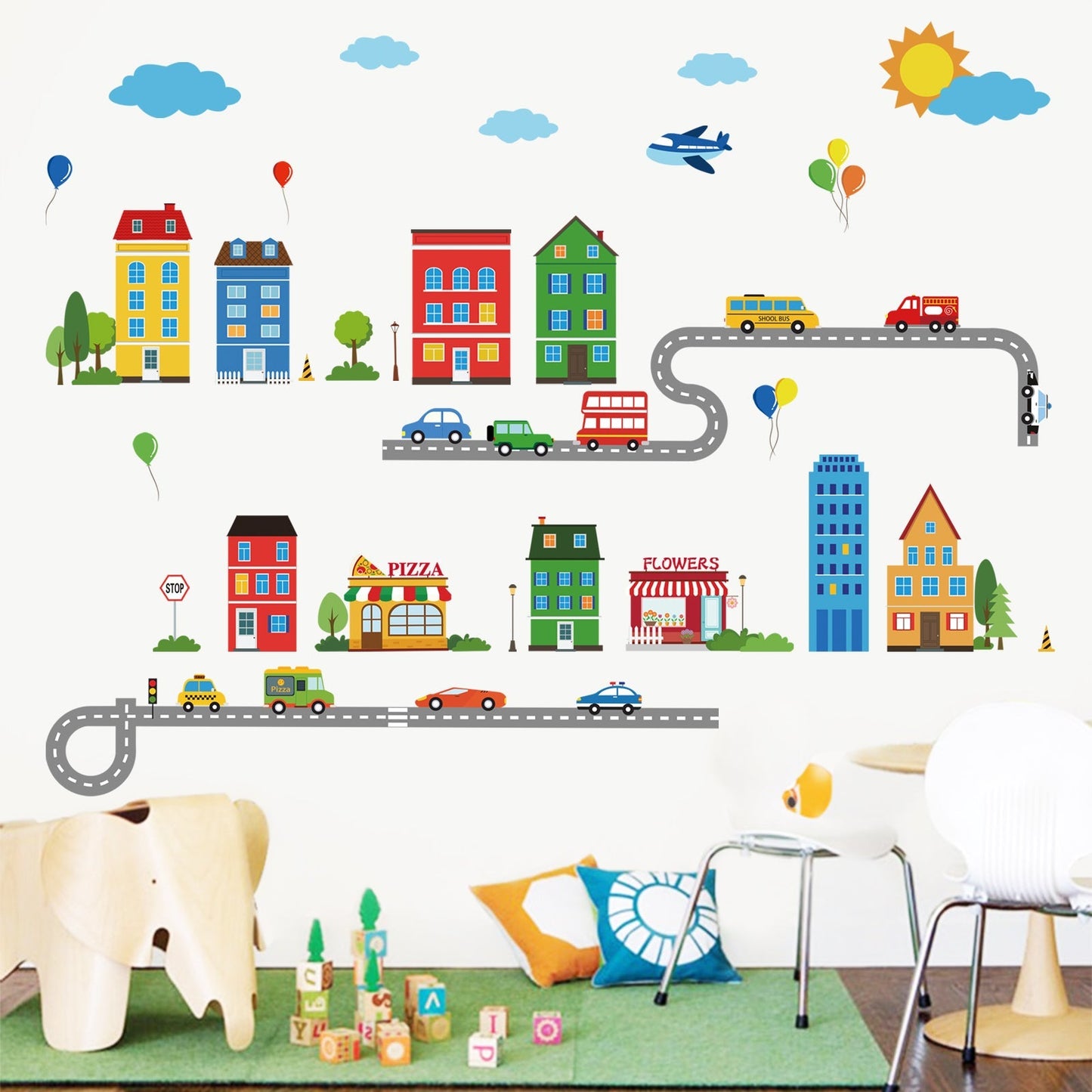 Rynx | Construction City Wall Sticker