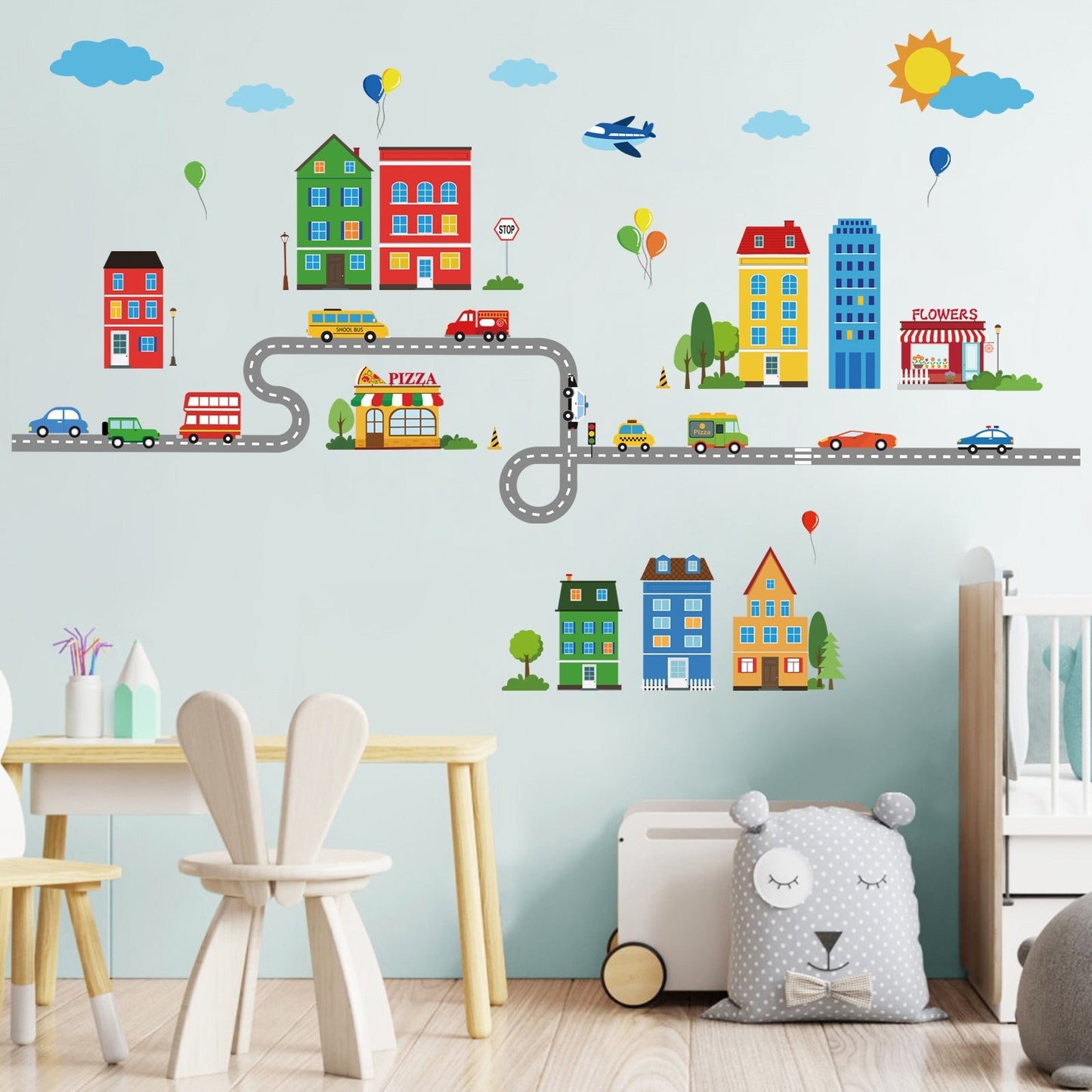 Rynx | Construction City Wall Sticker