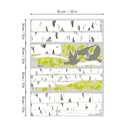 Rynx | Large Birch Tree Wall Sticker