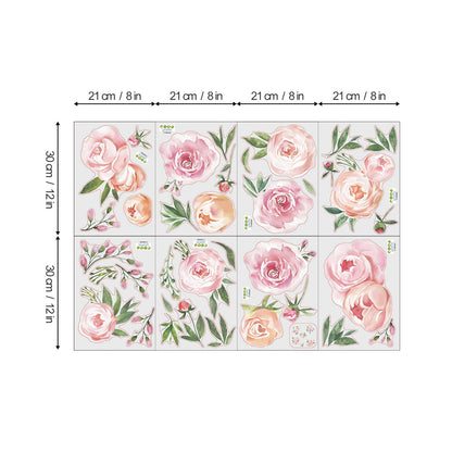 Rynx | Peony Flower Wall Sticker