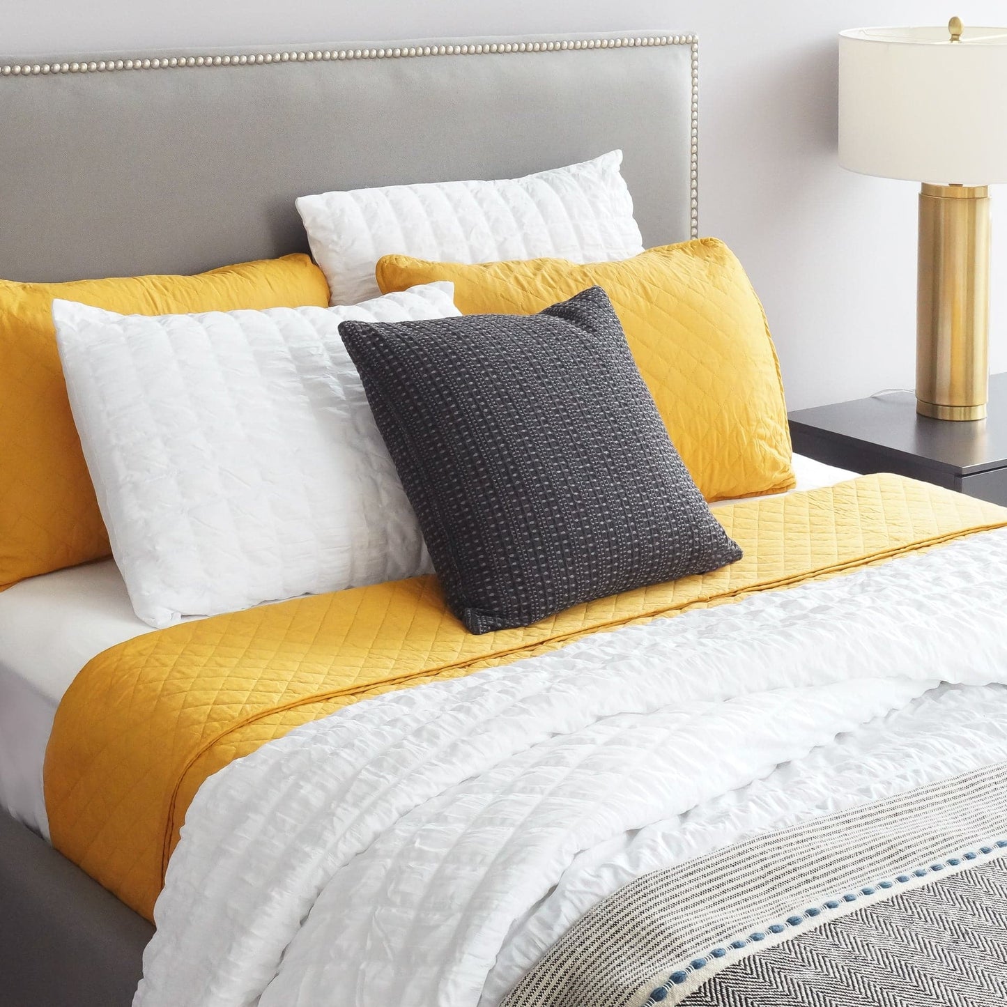 Rynx | Ava Diamond Plus Size Cotton Quilt Set