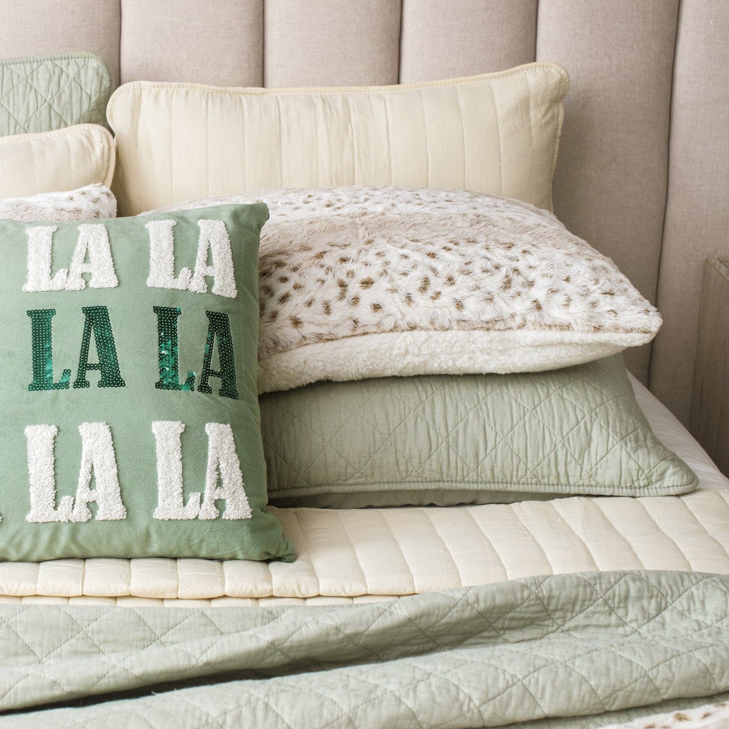 Rynx | Ava Diamond Plus Size Cotton Quilt Set