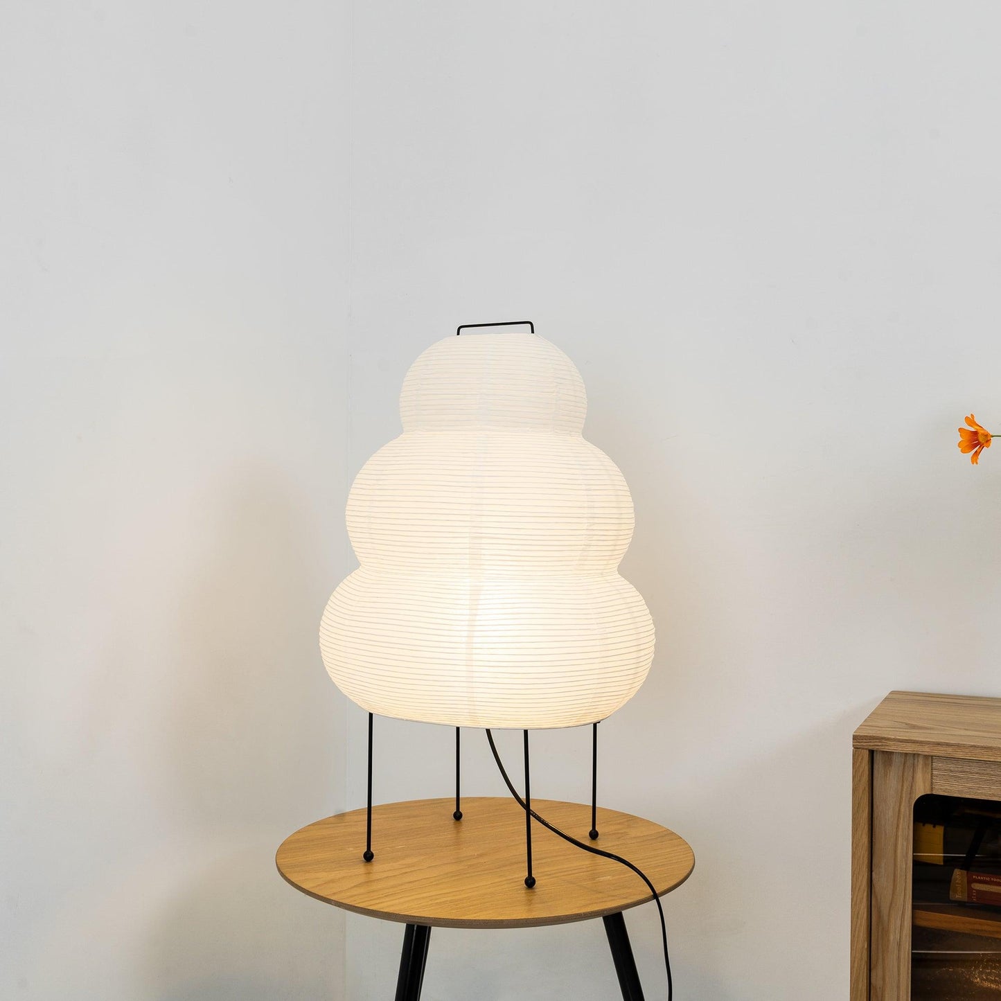 Rynx | HikariLoom Washi Table Lamp | Handmade Lighting | Japanese Design | Natural Elegance