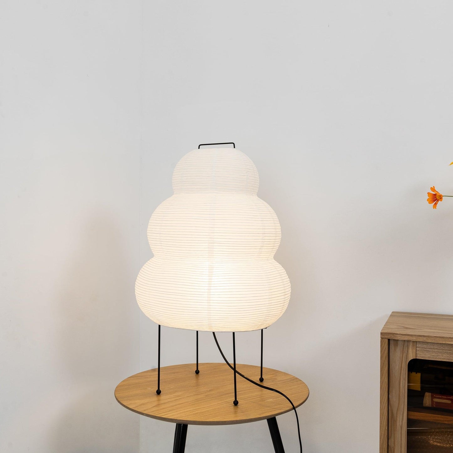 Rynx | HikariLoom Washi Table Lamp | Handmade Lighting | Japanese Design | Natural Elegance