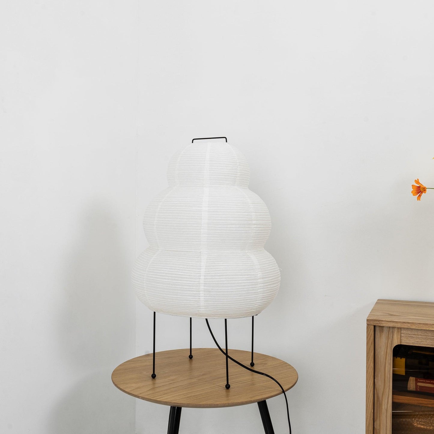 Rynx | HikariLoom Washi Table Lamp | Handmade Lighting | Japanese Design | Natural Elegance