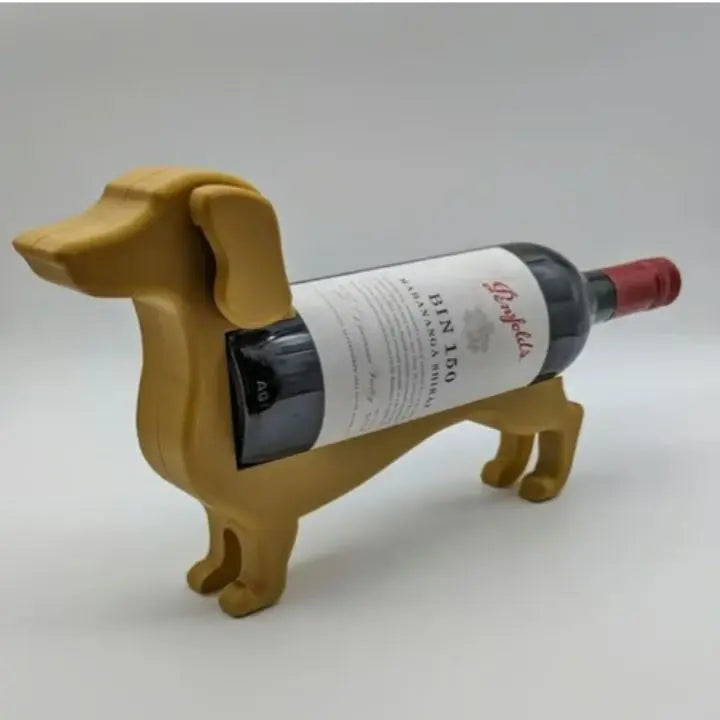 Rynx | Dachshund Wine Bottle Holder – Unique, Decorative Wine Holder