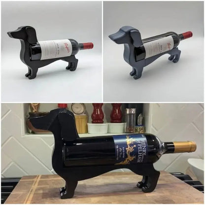 Rynx | Dachshund Wine Bottle Holder – Unique, Decorative Wine Holder