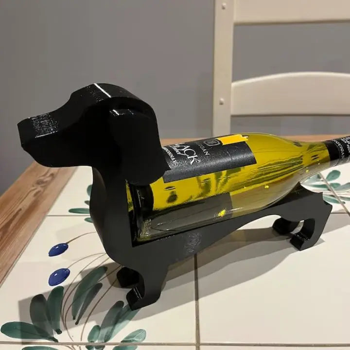 Rynx | Dachshund Wine Bottle Holder – Unique, Decorative Wine Holder