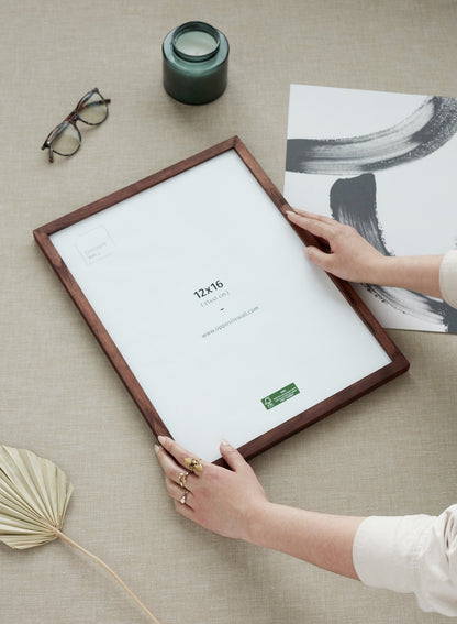 Rynx | Dark Oak Frame, 8.5x11 inches | 22x28 cm