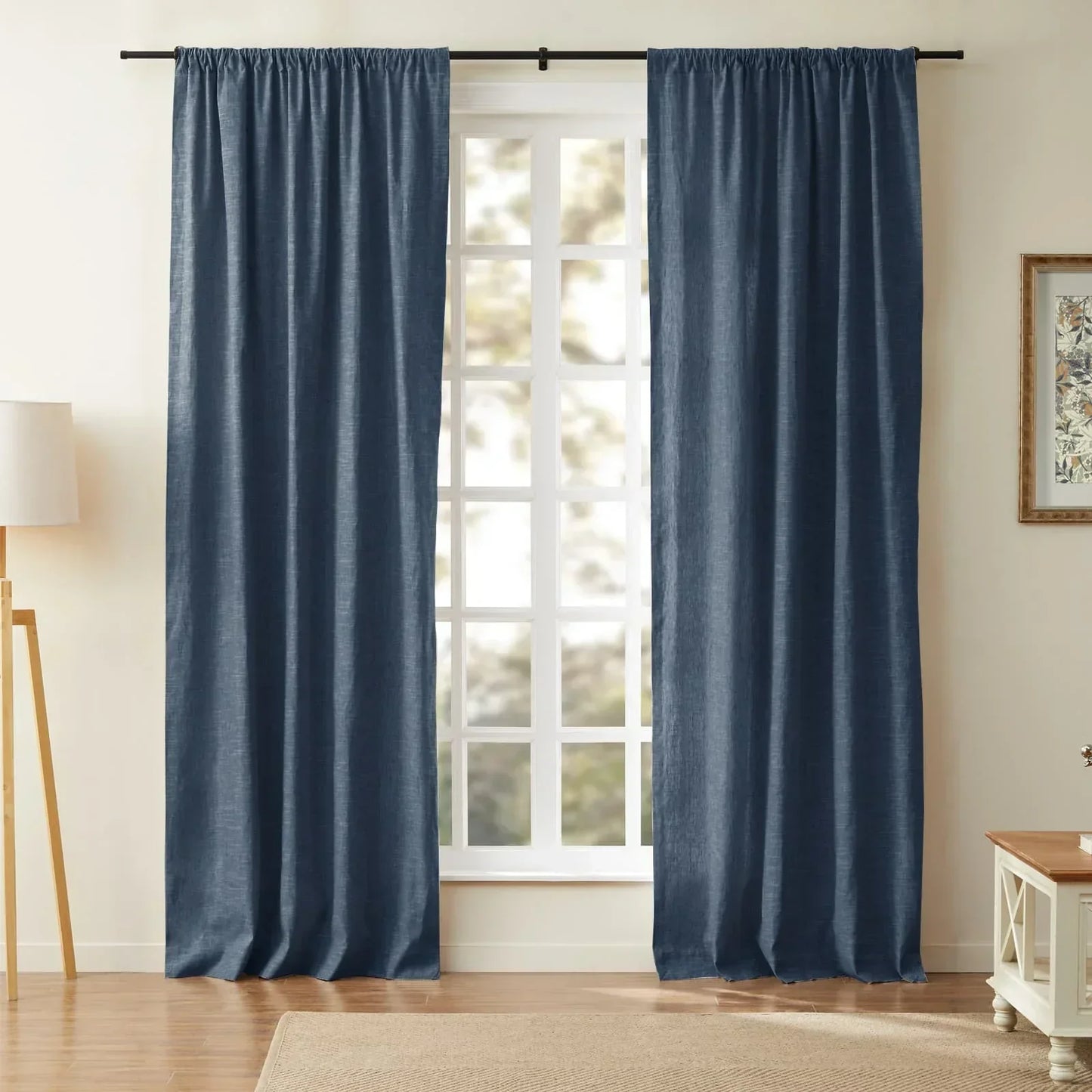 Rynx | Aira - Linen-Cotton Curtain with Soft Fabric
