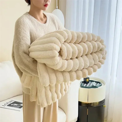 Rynx | LuxuraWrap Soft Plush Maxi Blanket