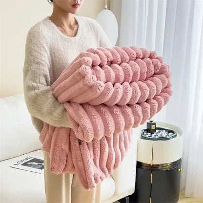 Rynx | LuxuraWrap Soft Plush Maxi Blanket