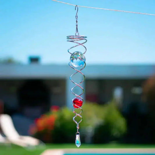 Rynx | Decorative Spiral | Magical Wind Catcher for Garden & Balcony