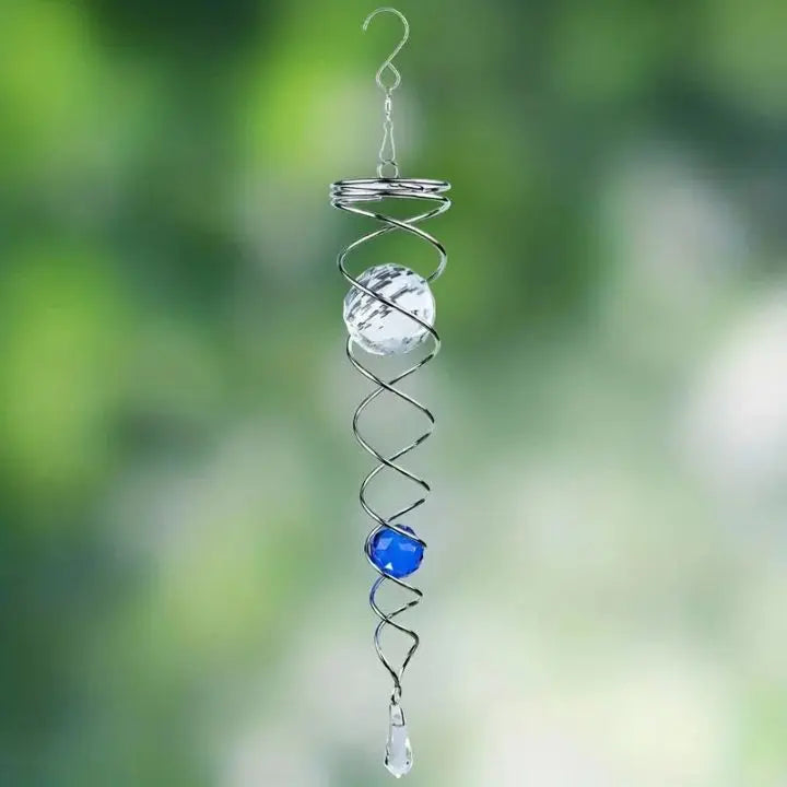 Rynx | Decorative Spiral | Magical Wind Catcher for Garden & Balcony