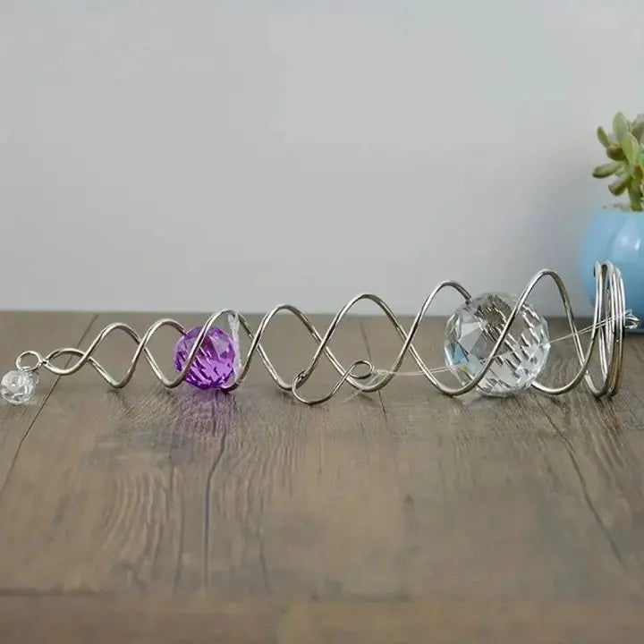 Rynx | Decorative Spiral | Magical Wind Catcher for Garden & Balcony