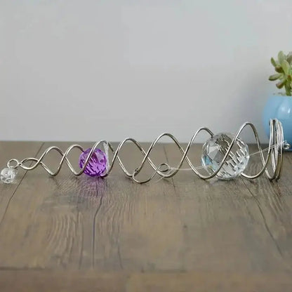 Rynx | Decorative Spiral | Magical Wind Catcher for Garden & Balcony