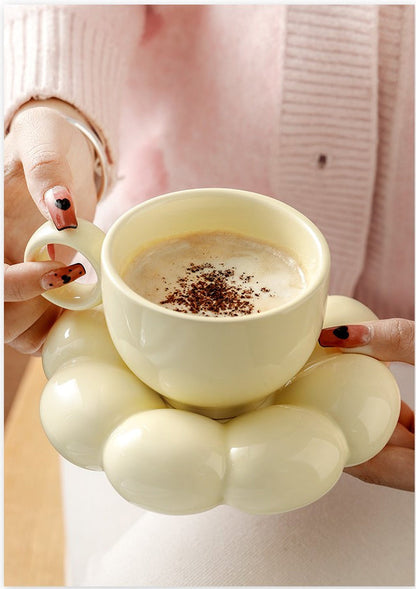 Rynx Chubby Floral Cup and Saucer Set