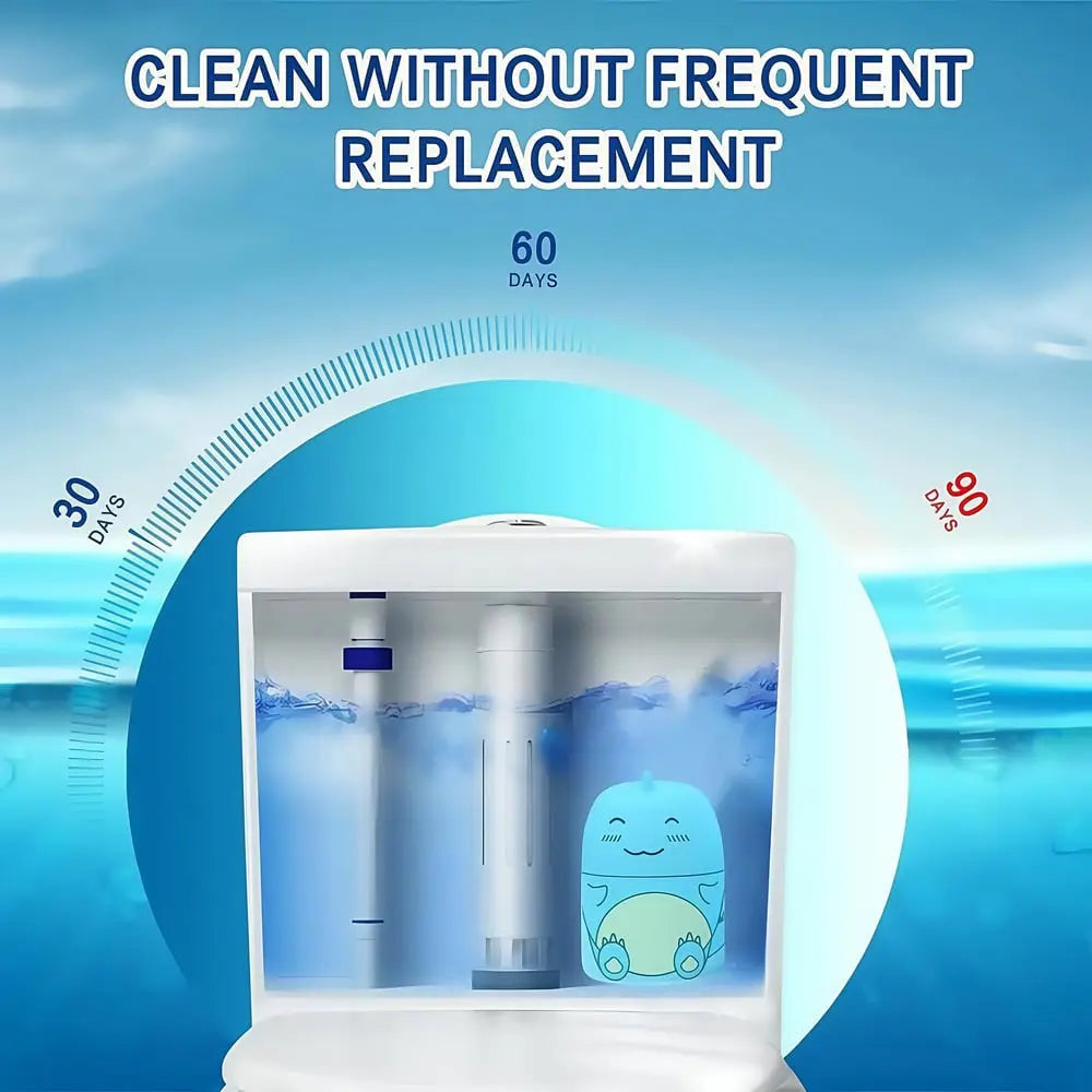 Rynx | Dino Toilet Cleaner & Fragrance Stone – Cleans automatically with every flush