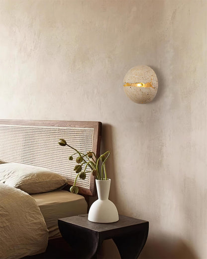 Rynx | Dino Egg Stone Wall Lamp