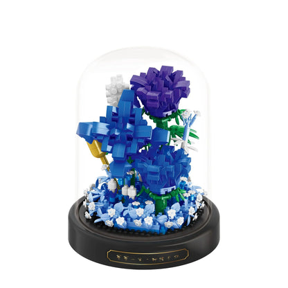 Rynx | BloomBrick DIY Micro Flower Building Blocks | Mini Brick Puzzle | Home Decoration & Gift Idea for Kids
