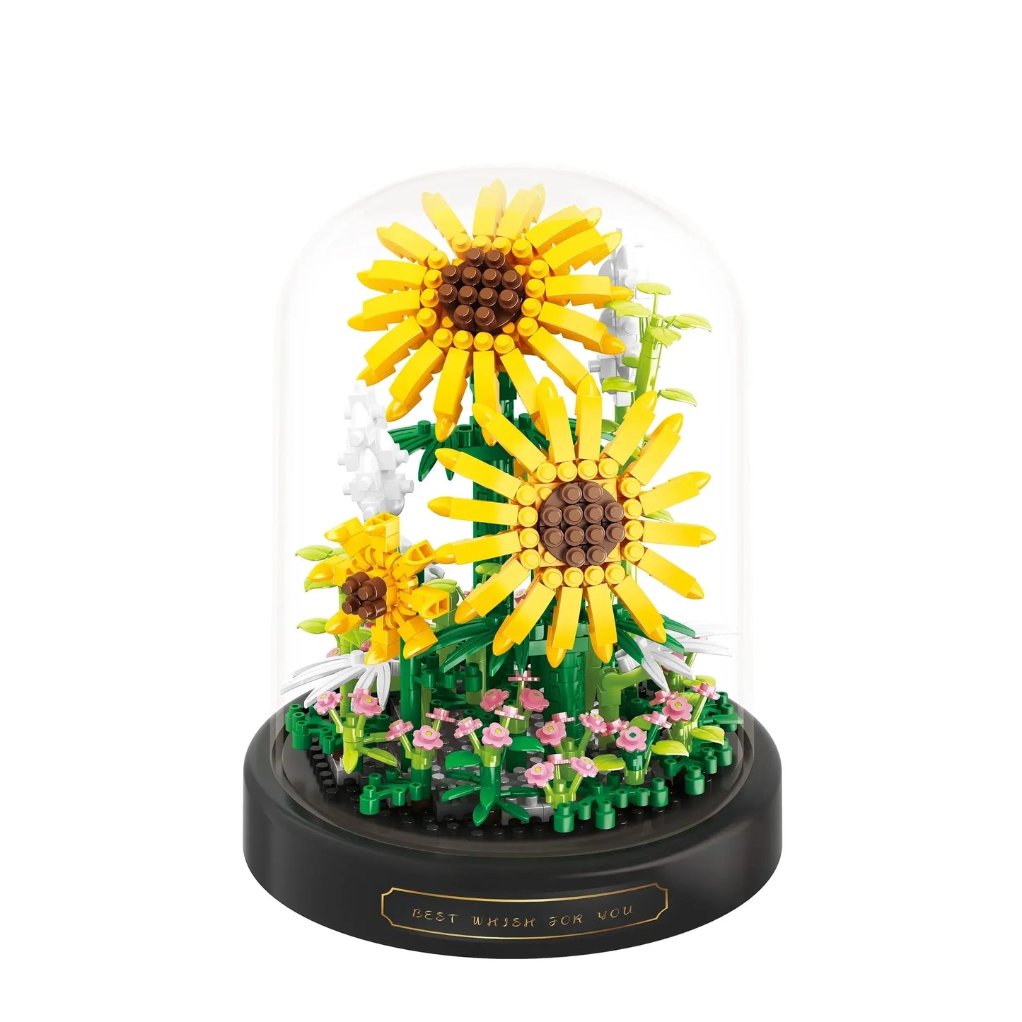 Rynx | BloomBrick DIY Micro Flower Building Blocks | Mini Brick Puzzle | Home Decoration & Gift Idea for Kids