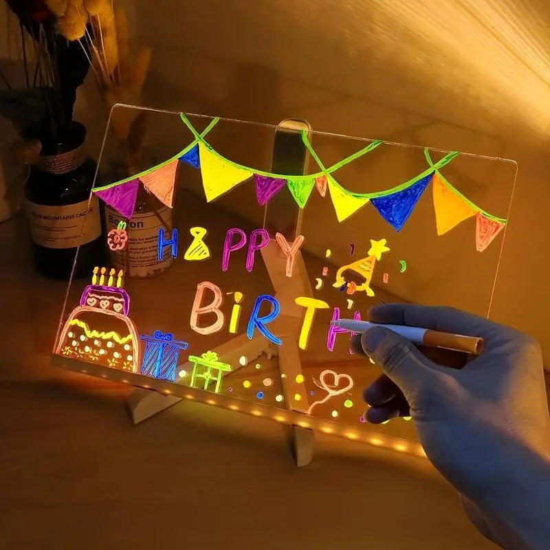 Rynx | DoodleGlow LED Drawing Board – Illuminated Artworks for Children
