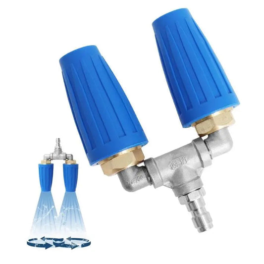 Rynx | Double Turbo Nozzle – Maximum Cleaning Performance for High-Pressure Cleaners