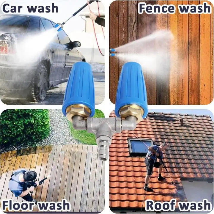 Rynx | Double Turbo Nozzle – Maximum Cleaning Performance for High-Pressure Cleaners
