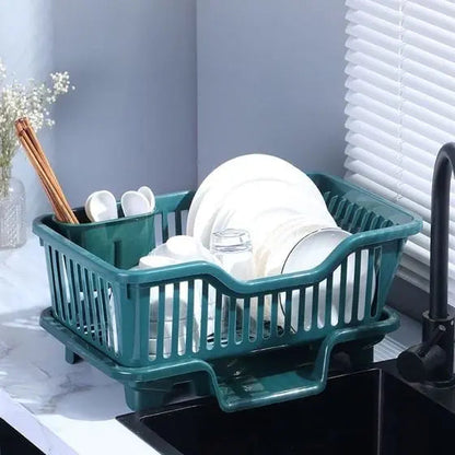 Rynx | Double-layer drying rack for dishes and cutlery – Space-saving solution