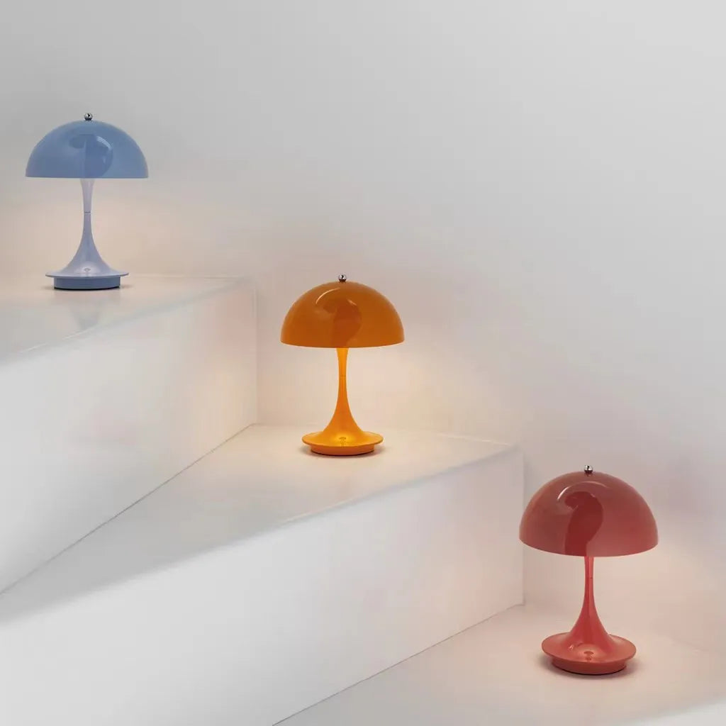 Rynx | GlowAura Rechargeable LED Table Lamp | Wireless | Mood Light for Living Room & Bedroom