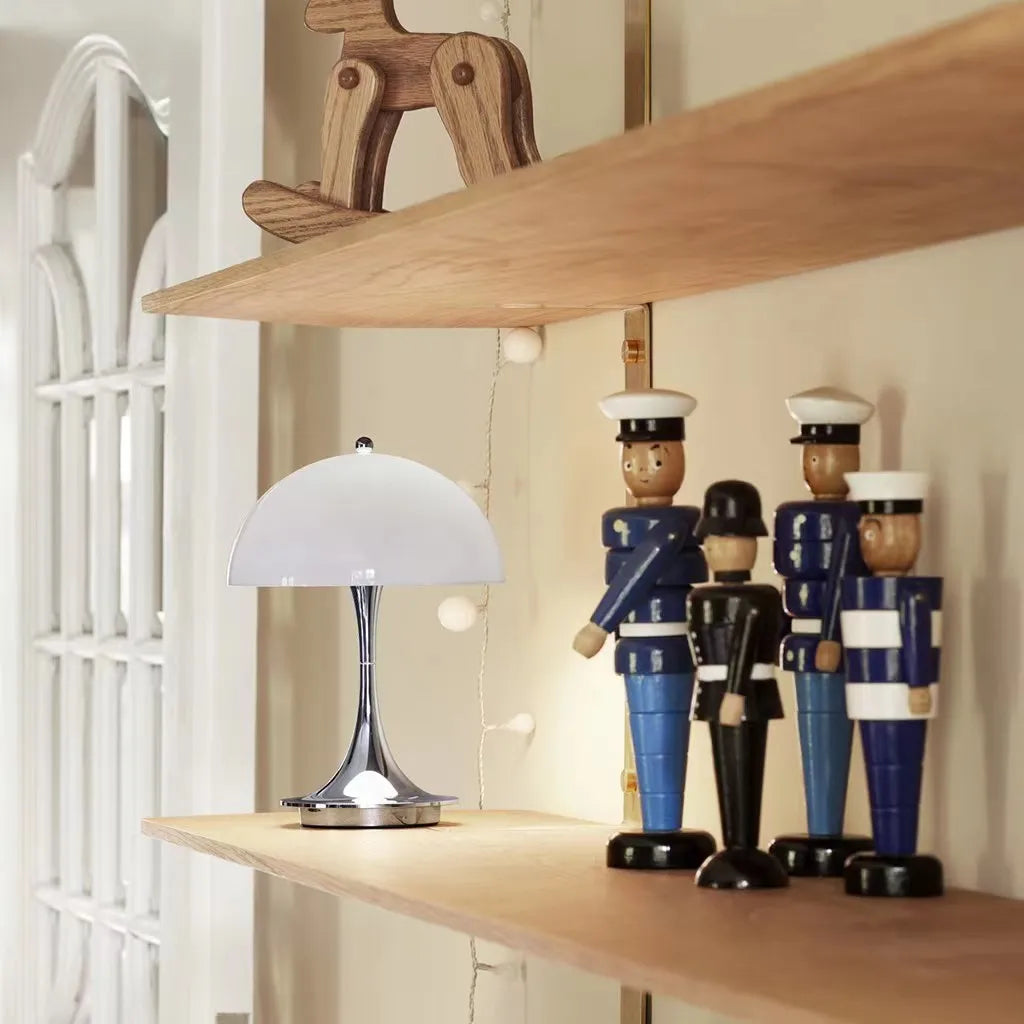 Rynx | GlowAura Rechargeable LED Table Lamp | Wireless | Mood Light for Living Room & Bedroom