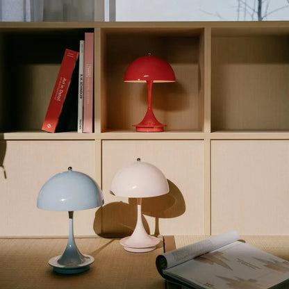 Rynx | GlowAura Rechargeable LED Table Lamp | Wireless | Mood Light for Living Room & Bedroom