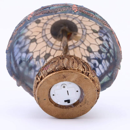 Rynx | - Vintage-Dragonfly-Lamp - Floral Elegance and Gentleness
