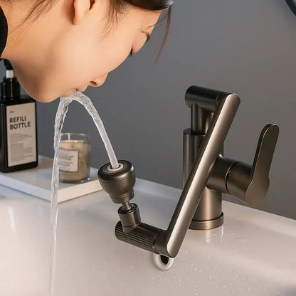 Rynx | Redatable 1080° Faucet – Robot Arm Design & 2 Spray Types