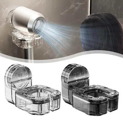 Rynx | Redatable Hair Dryer Holder — Drill-Free 360° Swivel Organizer