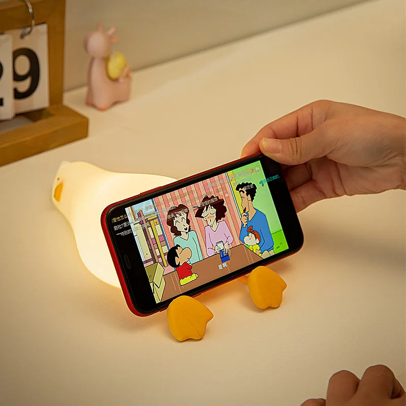 Rynx | QuackyGlow LED Duck Mood Light | Funny Night Lamp | LED Decoration for Home & Children's Room