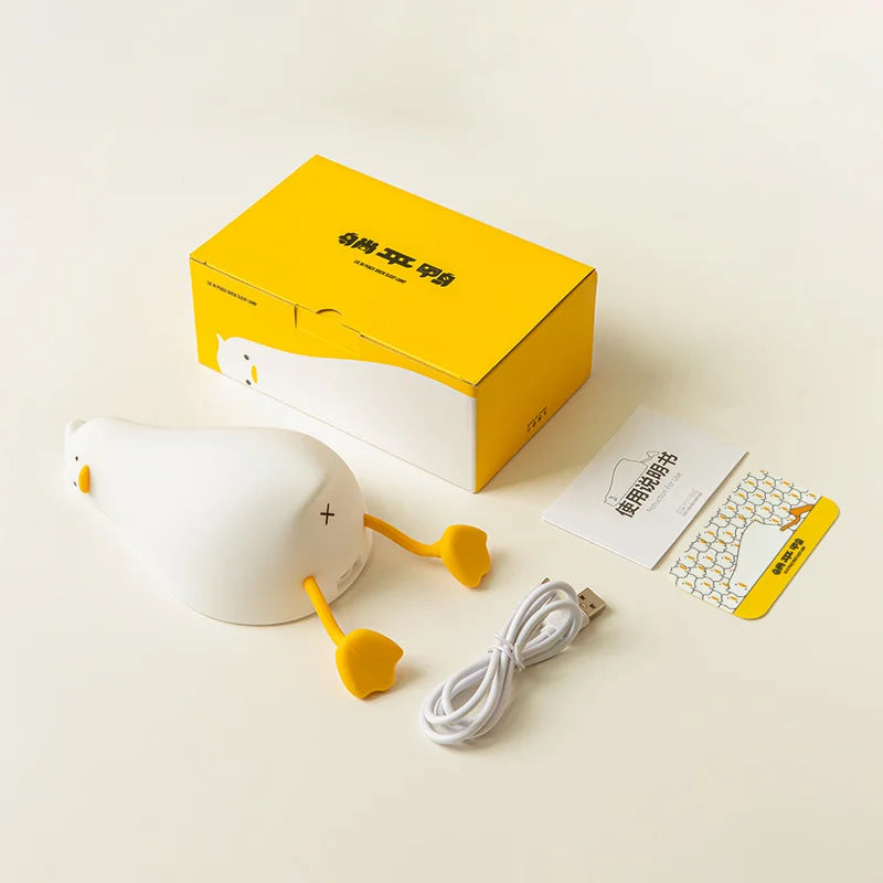 Rynx | QuackyGlow LED Duck Mood Light | Funny Night Lamp | LED Decoration for Home & Children's Room
