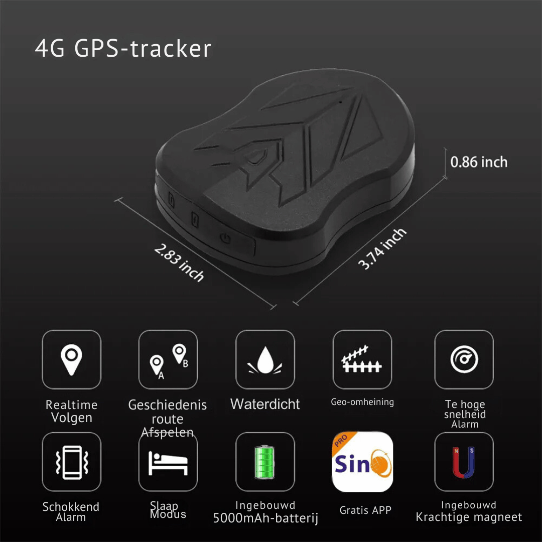 Rynx | Sinotrack Gps Tracker - Waterproof | Real-time Tracking