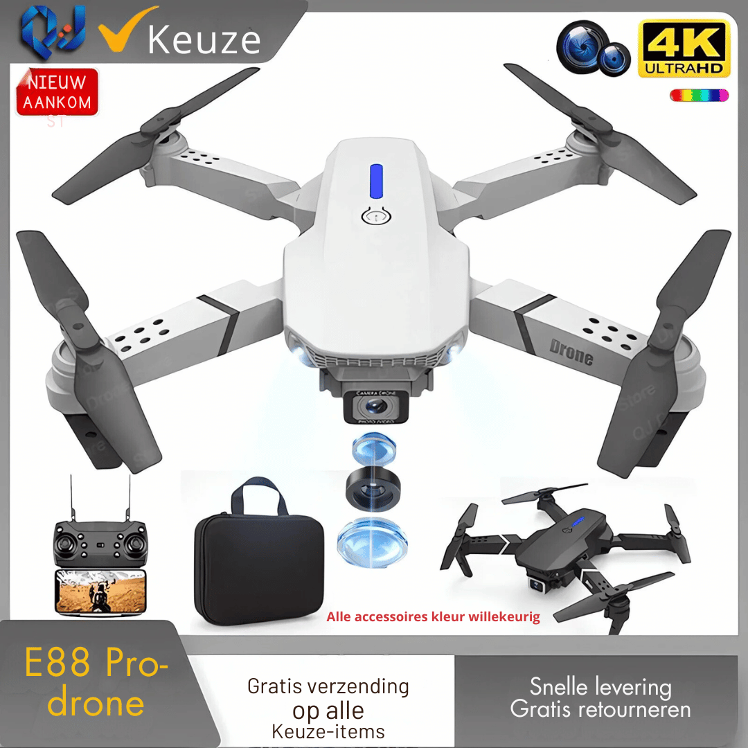 Rynx | Rc Drone - 4k Camera Foldable + Altitude Hold Function