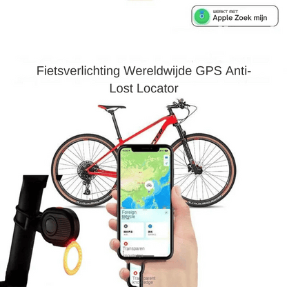 Rynx | Bicycle GPS Tracker | 2-In-1 Bicycle Light