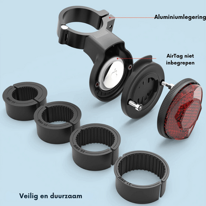 Rynx | Hidden Bike GPS Holder - Apple Airtag And Garmin